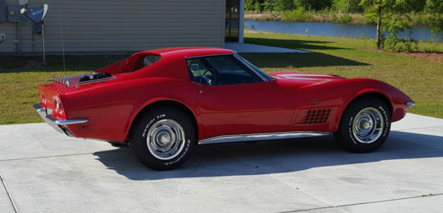 1971 Green Chevrolet Corvette Coupe
