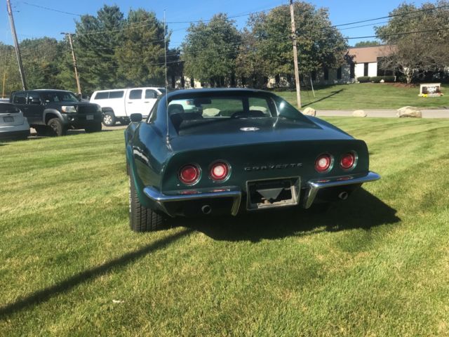 1971 Green Chevrolet Corvette