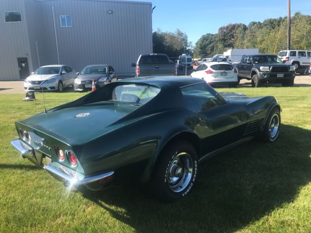 1971 Green Chevrolet Corvette