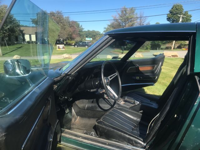 1971 Green Chevrolet Corvette