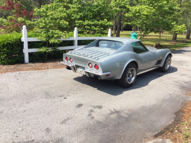 1971 NEVADA SILVER Chevrolet Corvette Coupe