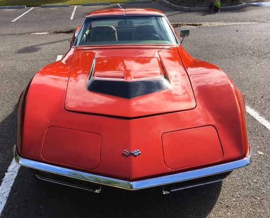 1971 Orange Chevrolet Corvette