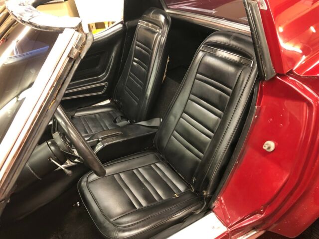 1971 Burgundy Chevrolet Corvette Coupe