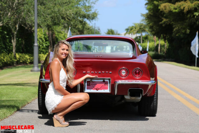 1971 Red Metalic Chevrolet Corvette T Top Roadster