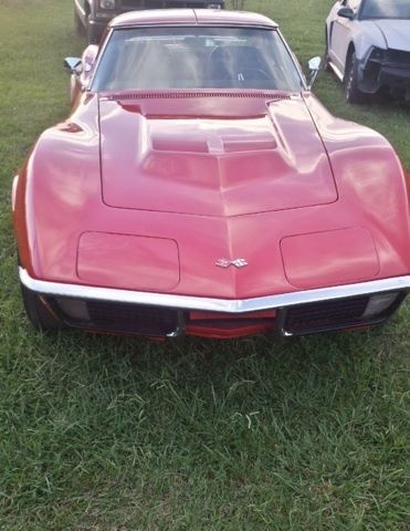 1971 Red Chevrolet Corvette Sting Ray