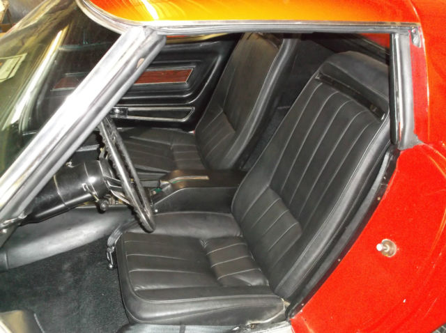 1971 Red Chevrolet Corvette Sting Ray