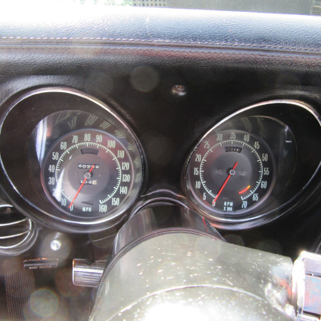 1971 Black Chevrolet Corvette T-Top