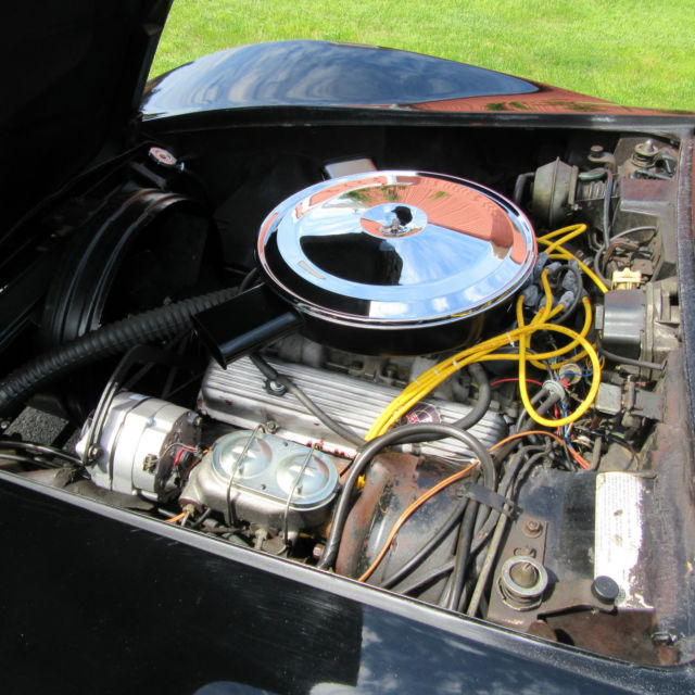 1971 Black Chevrolet Corvette T-Top