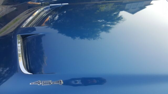 1971 Blue Chevrolet Corvette Coupe