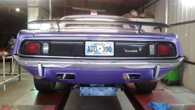 1971 PLUM CRAZY PURPLE Plymouth Barracuda