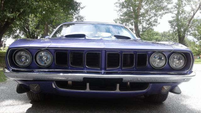 1971 PLUM CRAZY PURPLE Plymouth Barracuda