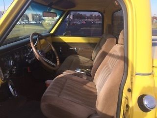 1971 Yellow Chevrolet C-10 Truck