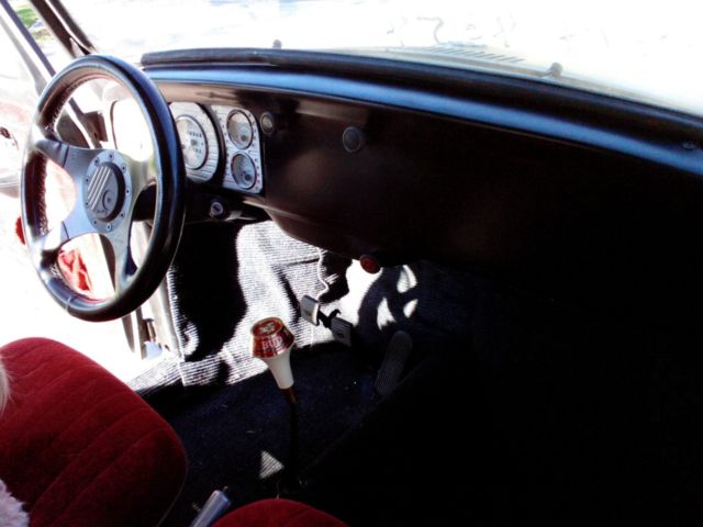 1971 Rat Rod Satin Black Volkswagen Beetle - Classic 2 Door Sunroof