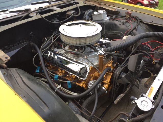 1971 Blue Oldsmobile Cutlass Convertible