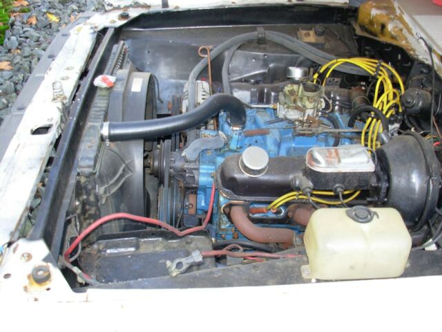 1971 White Dodge Dart