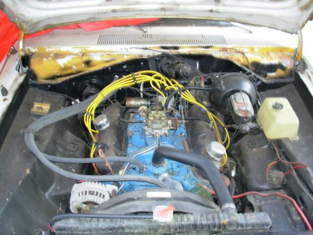 1971 White Dodge Dart