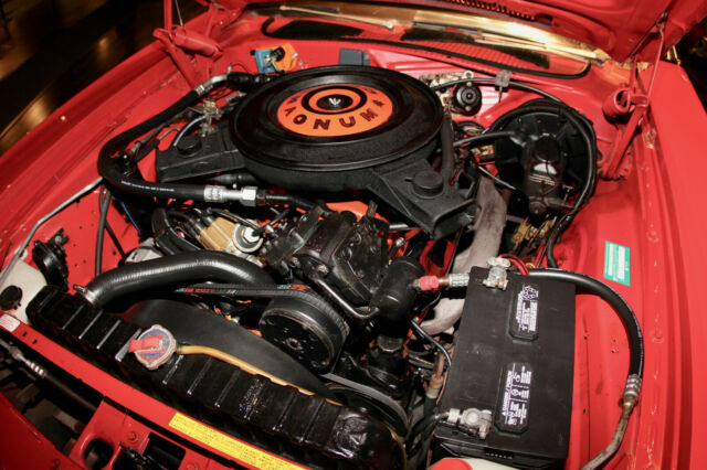 1971 Red Dodge Challenger Coupe