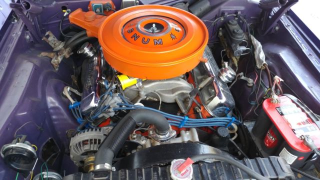 1971 Purple Dodge Challenger Coupe
