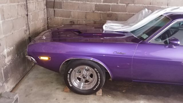 1971 Purple Dodge Challenger Coupe