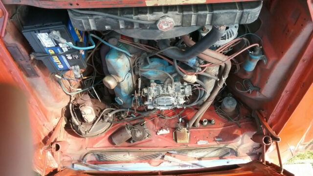 1971 Orange Dodge Charger Coupe