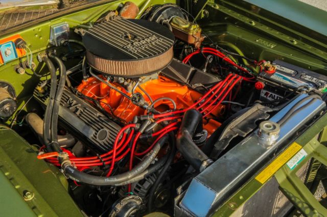 1971 Green Dodge Charger Coupe