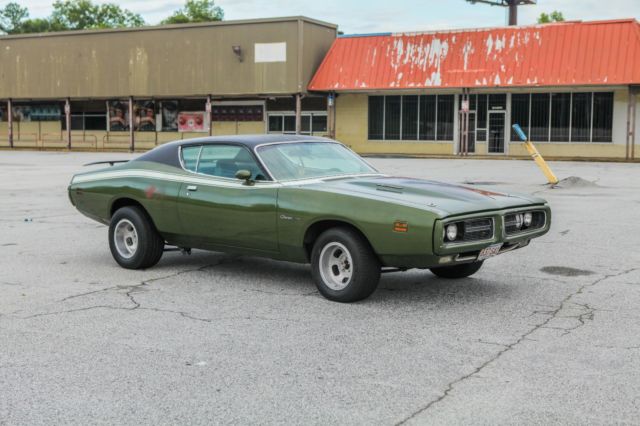 1971 Green Dodge Charger Coupe
