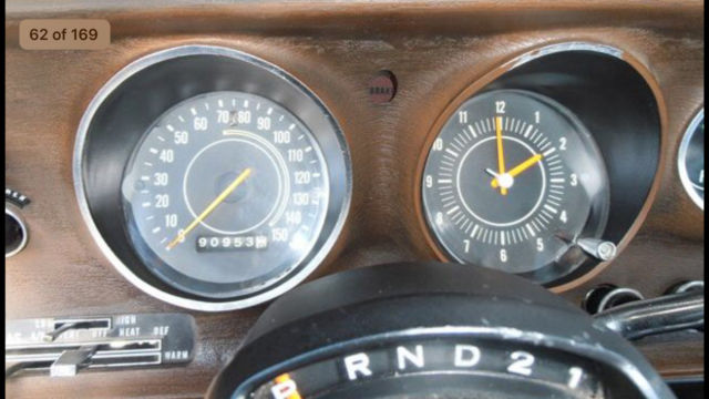 1971 Yellow Dodge Charger