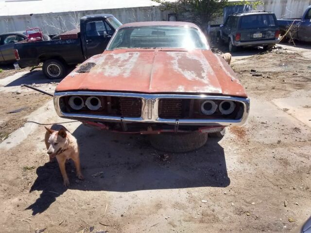 1971 Red Dodge Charger Coupe