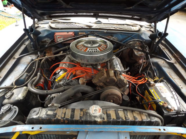 1972 Blue Dodge Charger Coupe