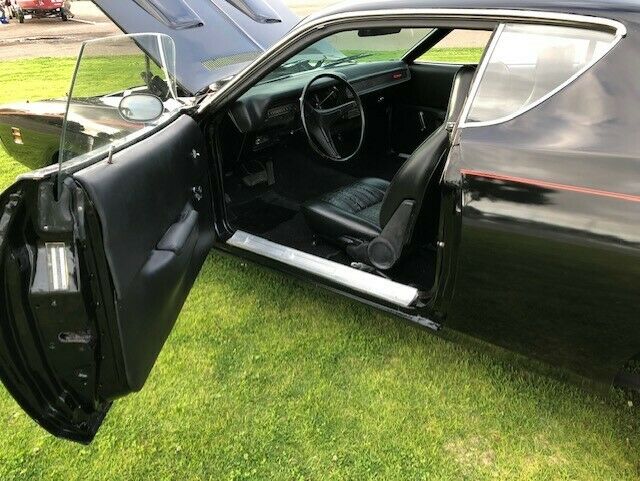 1971 Black Dodge Charger Coupe