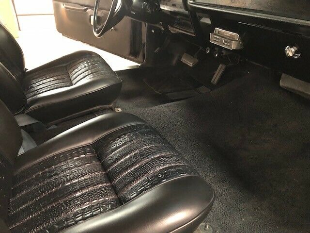 1971 Black Dodge Charger Coupe