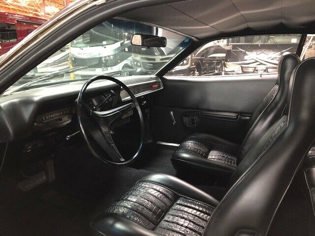 1971 Black Dodge Charger Coupe