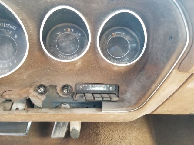 1971 Brown Dodge Coronet Wagon