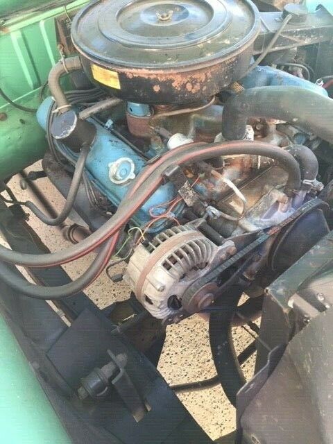 1971 Green Dodge D100 Pickup