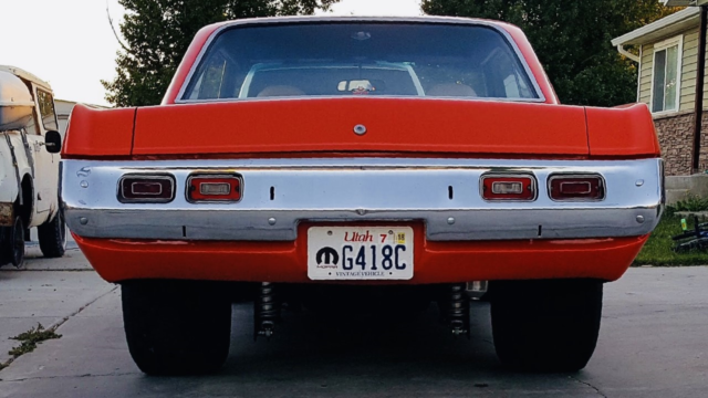 1971 Orange Dodge Dart