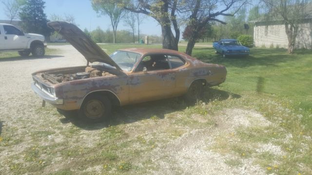 1971 Brown Dodge Demon Coupe