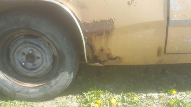 1971 Brown Dodge Demon Coupe