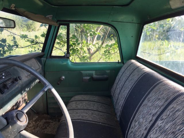 1971 Green Dodge Other Pickups Standard Cab Pickup