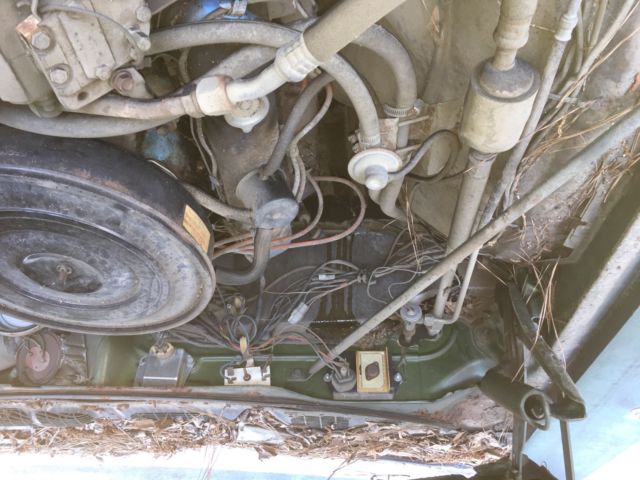 1971 Green Dodge Polara Sedan