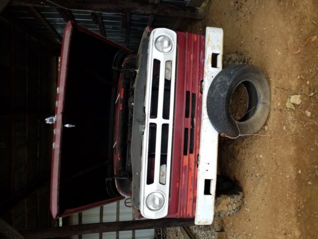1971 Red Ford Other Pickups Cab & Chassis