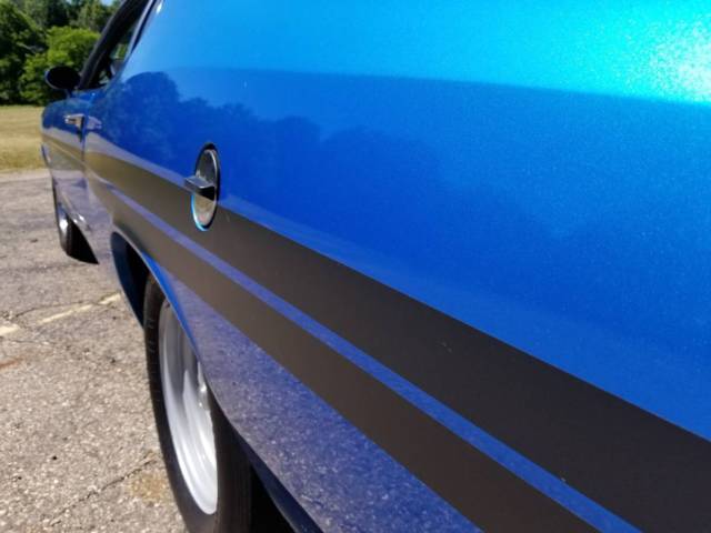 1971 Blue Dodge Dart Coupe