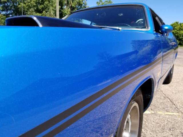 1971 Blue Dodge Dart Coupe