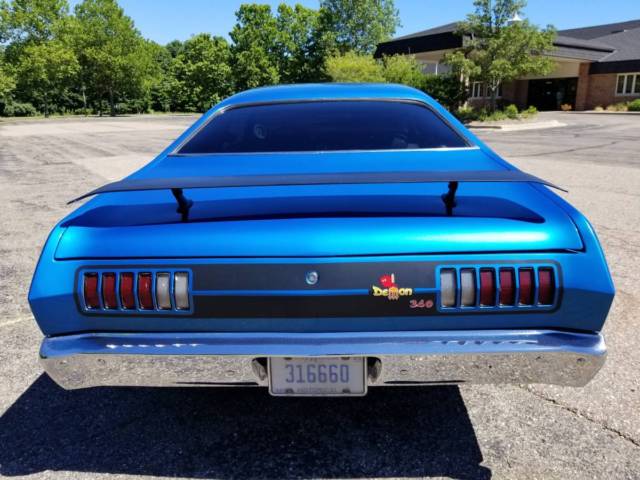 1971 Blue Dodge Dart Coupe