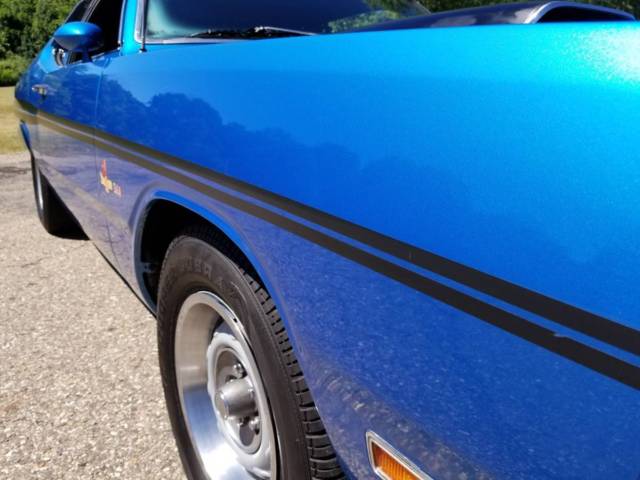 1971 Blue Dodge Dart Coupe