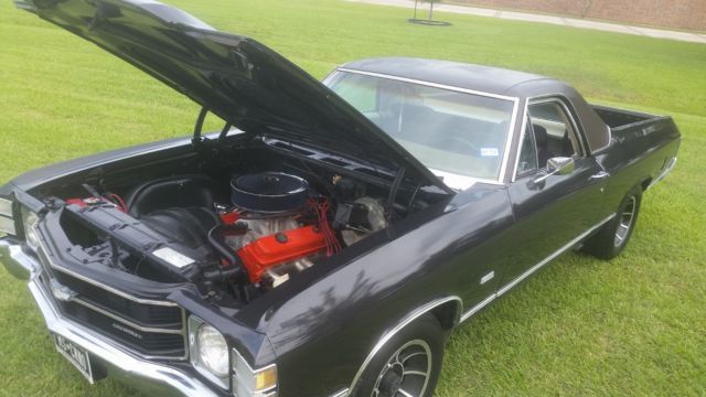 1971 Gun Metal Gray Chevrolet El Camino