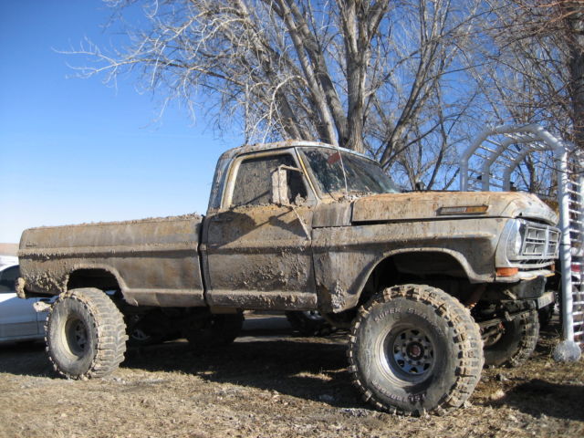 1971 Gray Ford F-100 Standard Cab Pickup