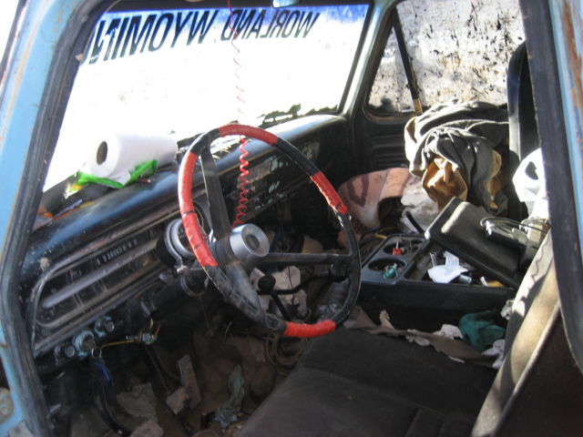 1971 Gray Ford F-100 Standard Cab Pickup