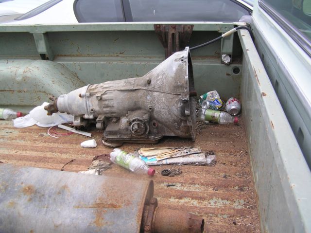 1971 Green Ford F-100 pick up