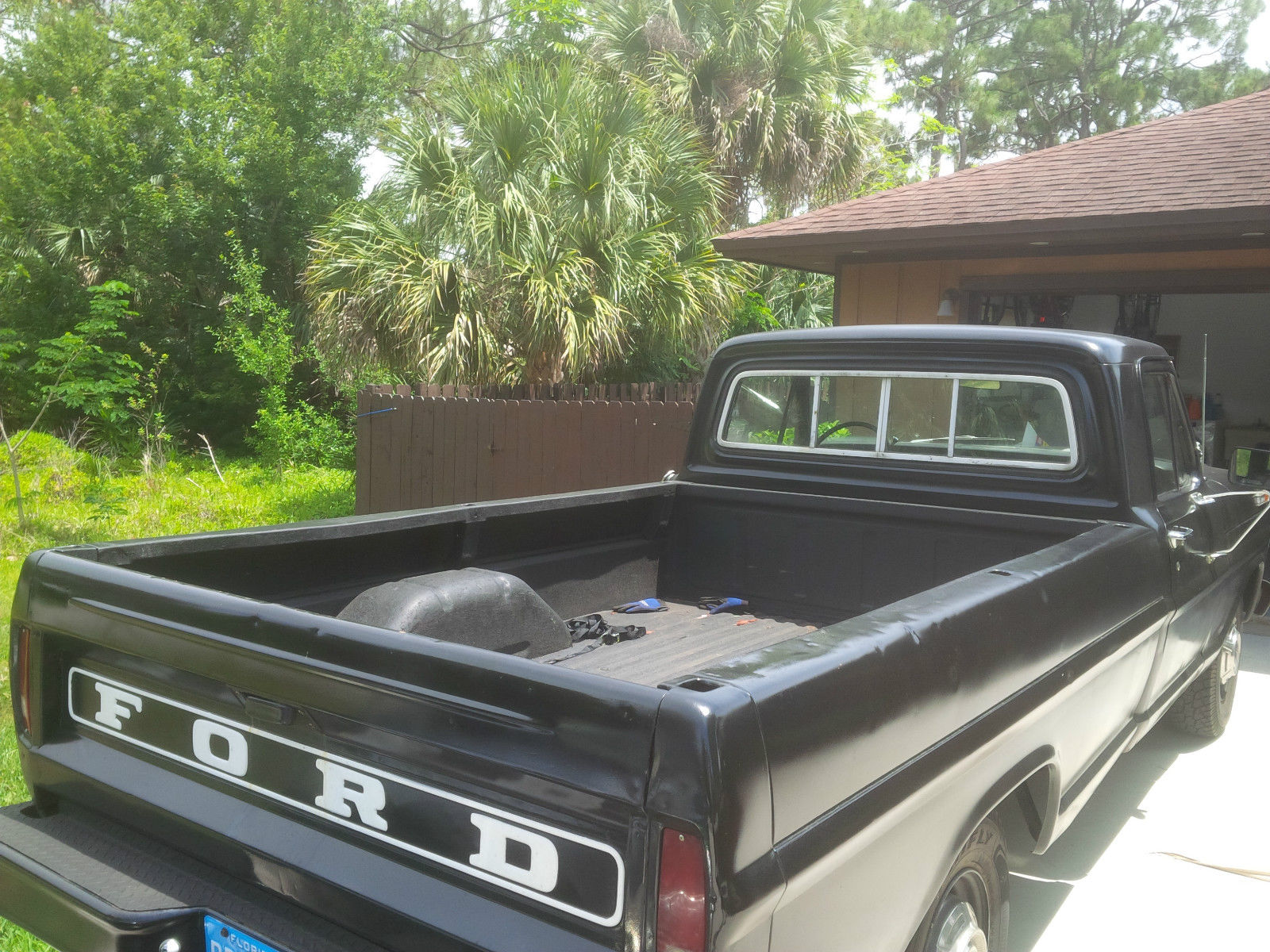 1971 Black Ford F-250 Cab &amp- Chassis