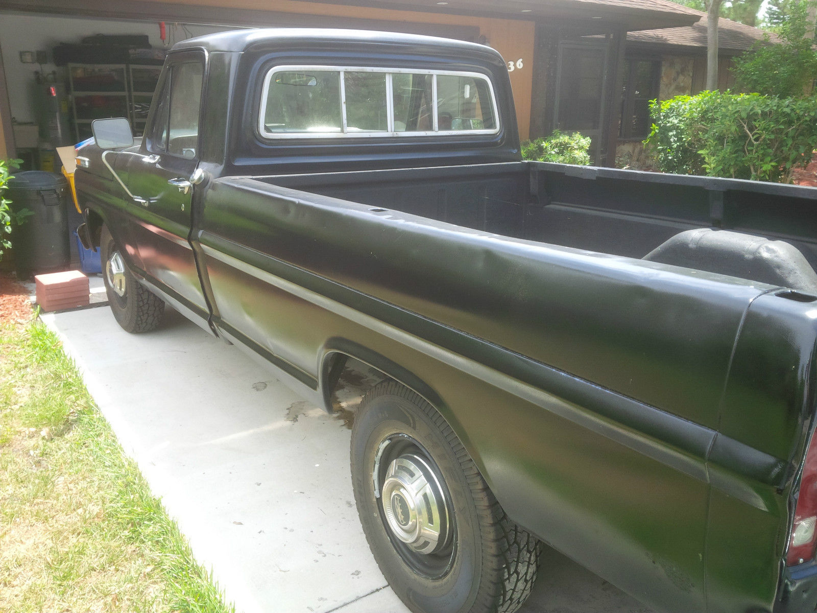 1971 Black Ford F-250 Cab &amp- Chassis